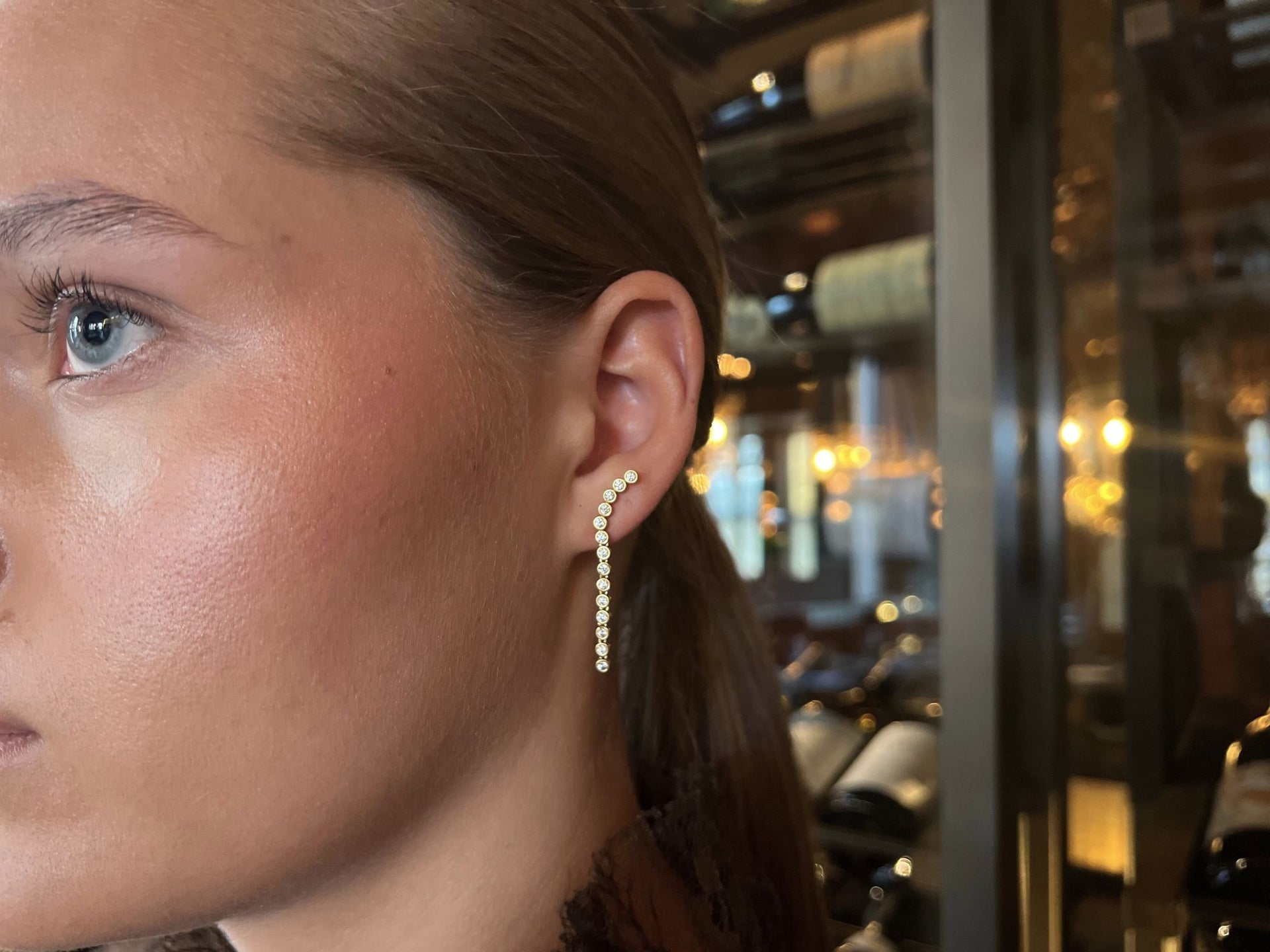Sofie - Drop Earrings Gold