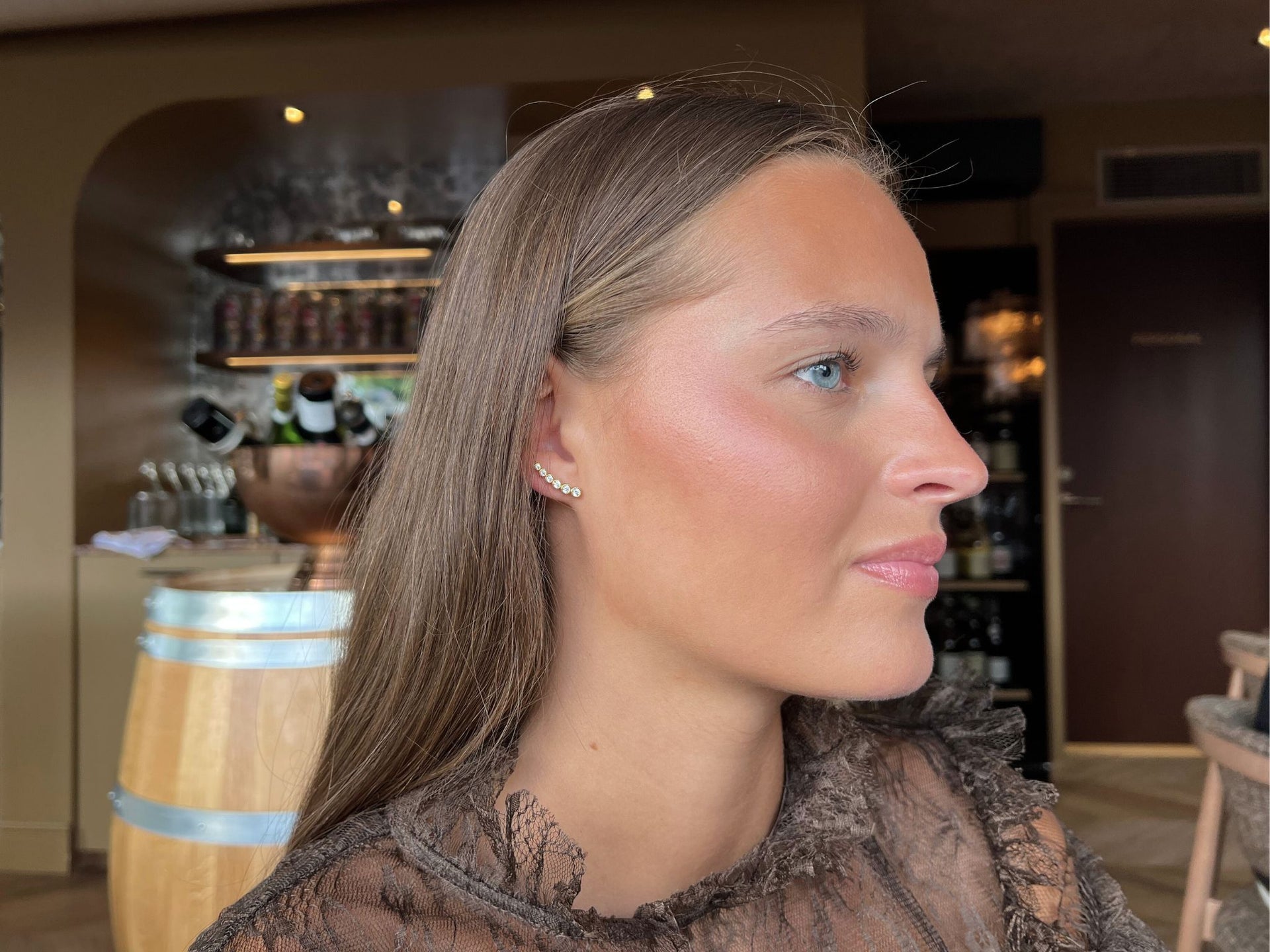 Sofie - Stud Earrings Silver