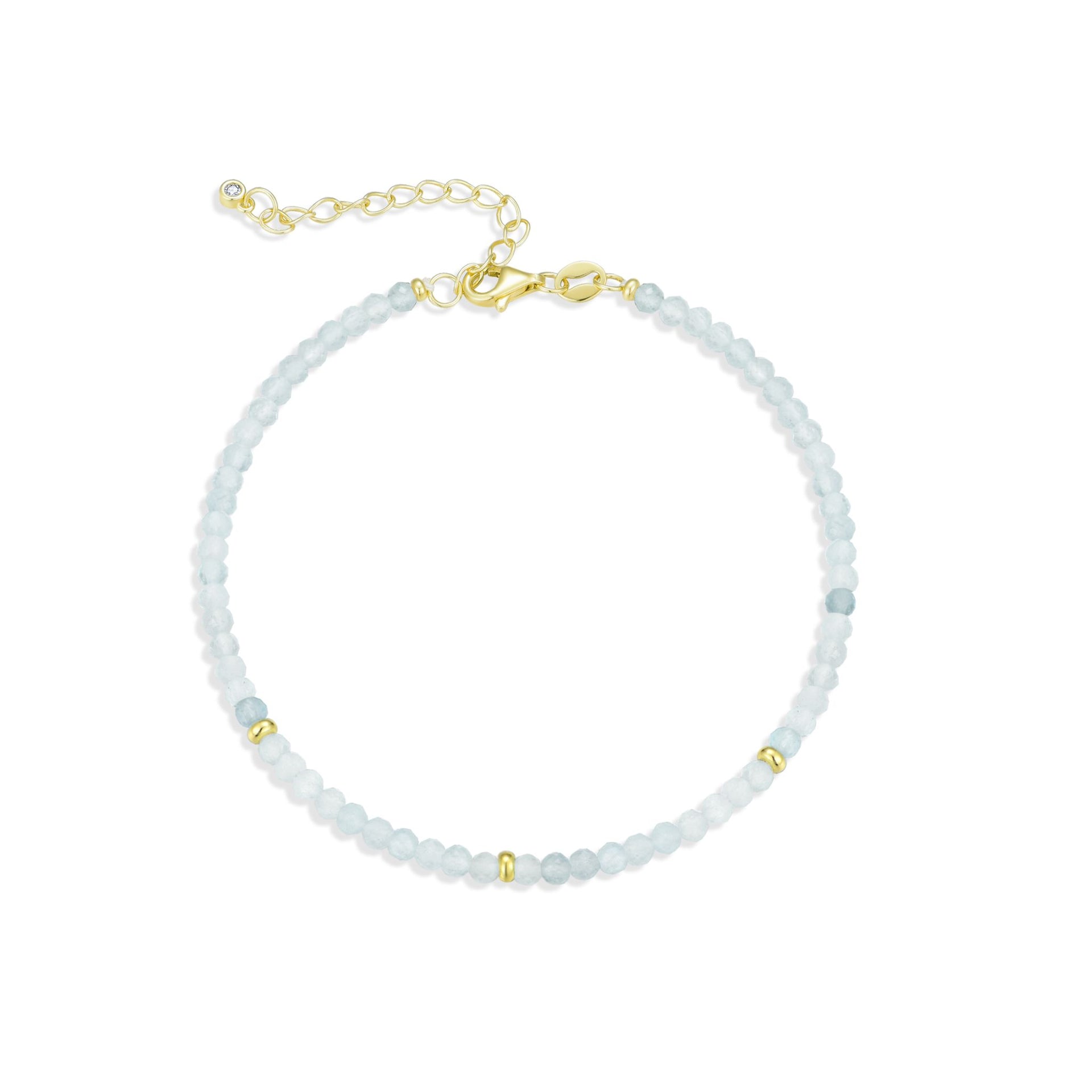 Nila Noor Amara Bracelet Bracelets Aquamarine