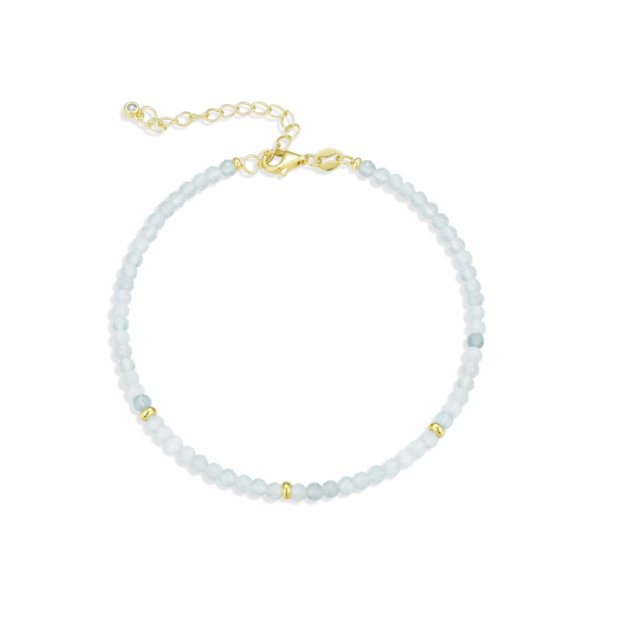 Nila Noor Amara Bracelet Bracelets Aquamarine