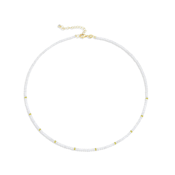 Nila Noor Amara Necklace Necklaces Moonstone