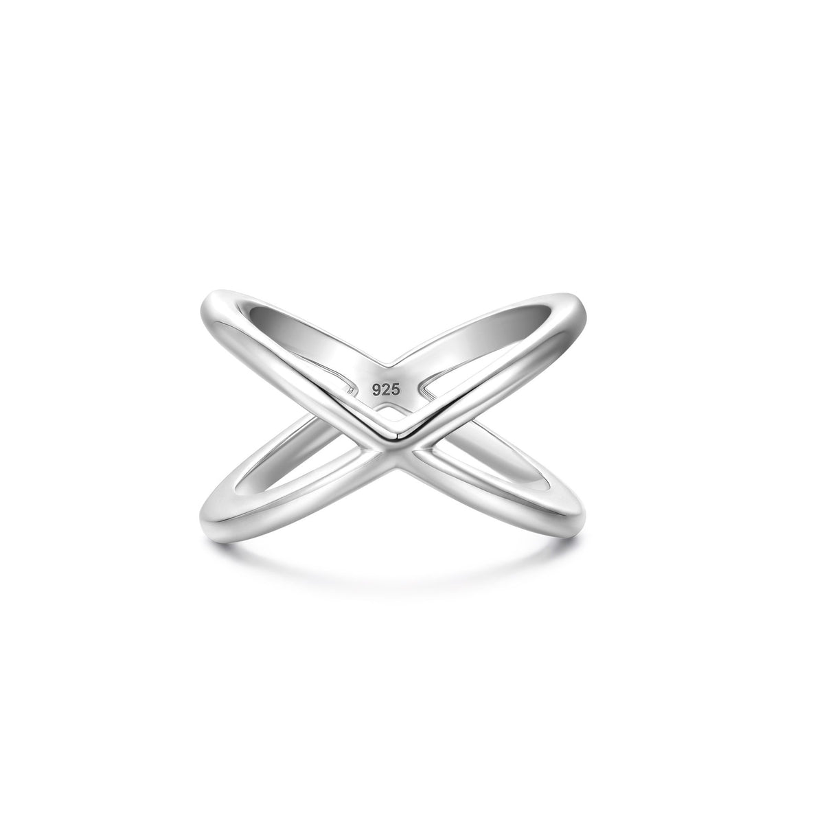 Nila Noor Lou Cross Ring Rings