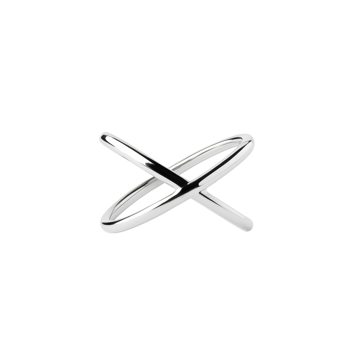 Nila Noor Lou Cross Ring Rings