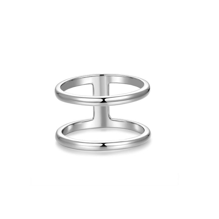 Nila Noor Lou Double Ring Rings