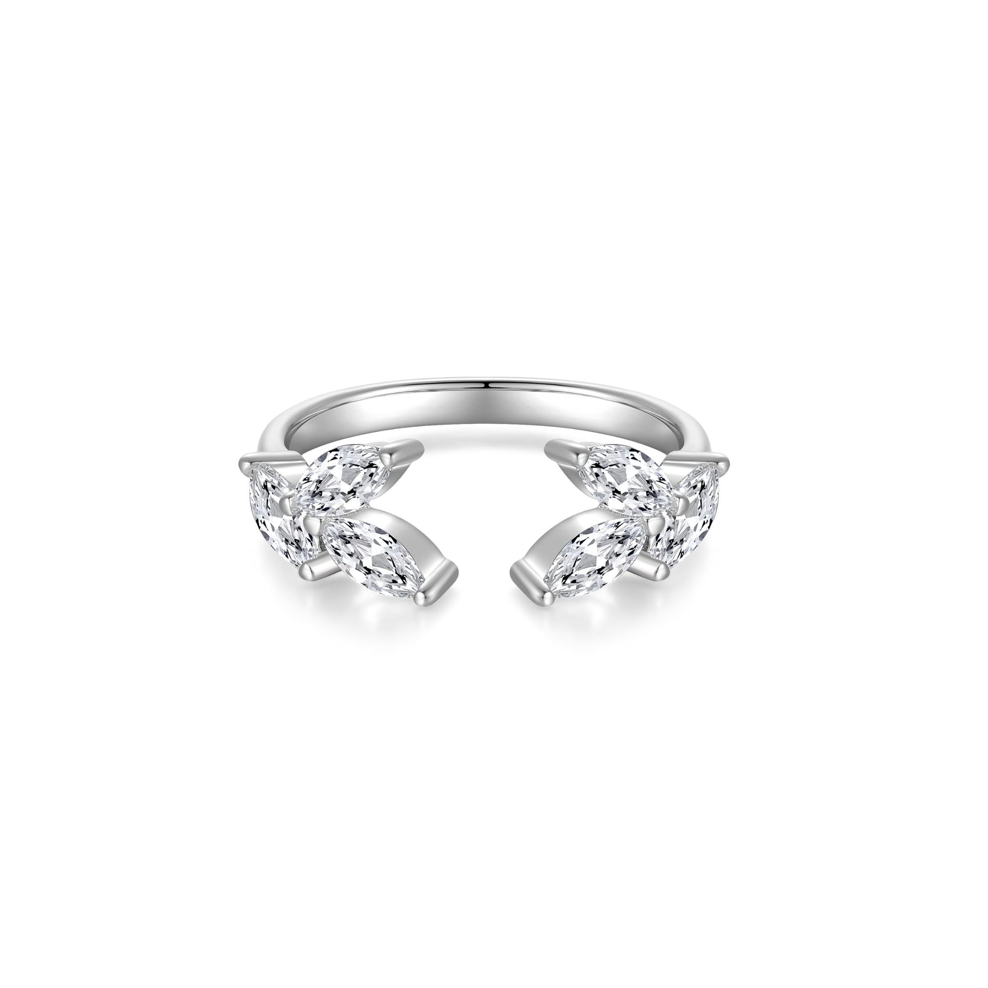 Nila Noor Noelle Open Ring Rings