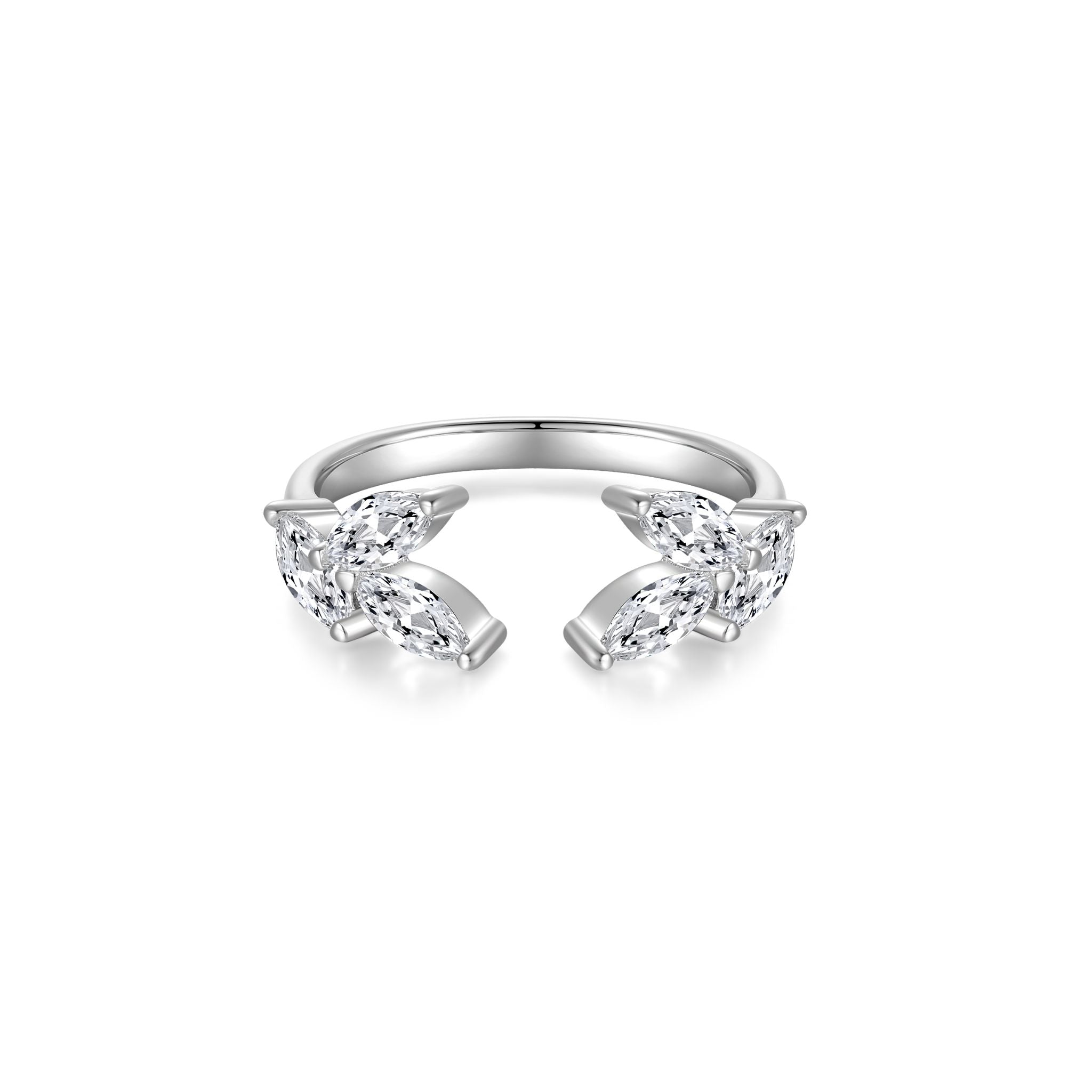 Nila Noor Noelle Open Ring Rings
