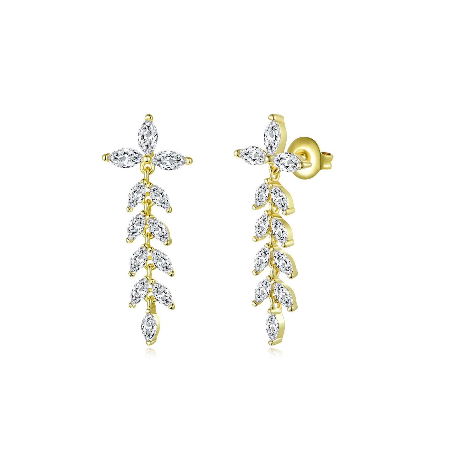 Noelle - Drop Earrings Gold