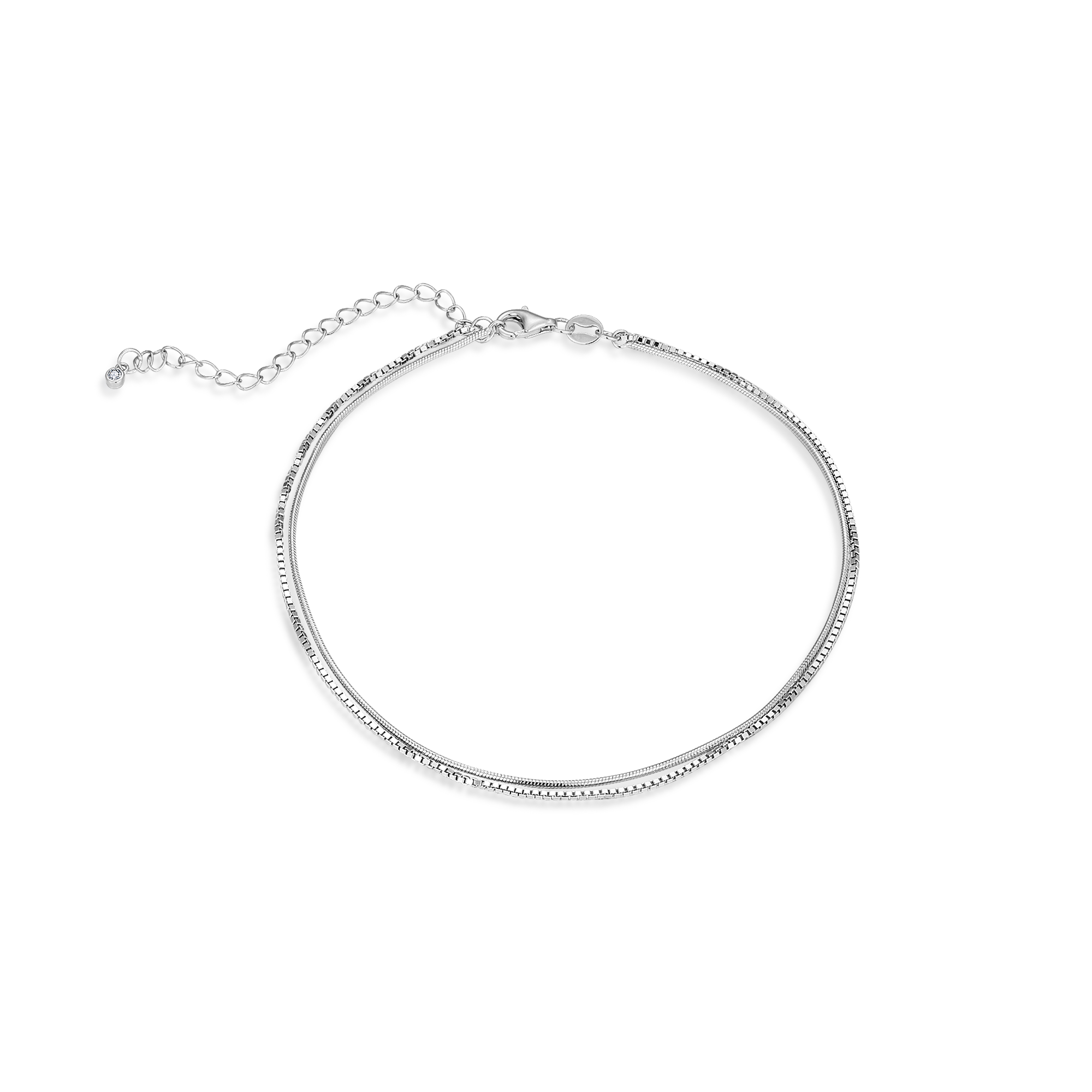 Nila Noor Nova Double Mix Anklet Anklets