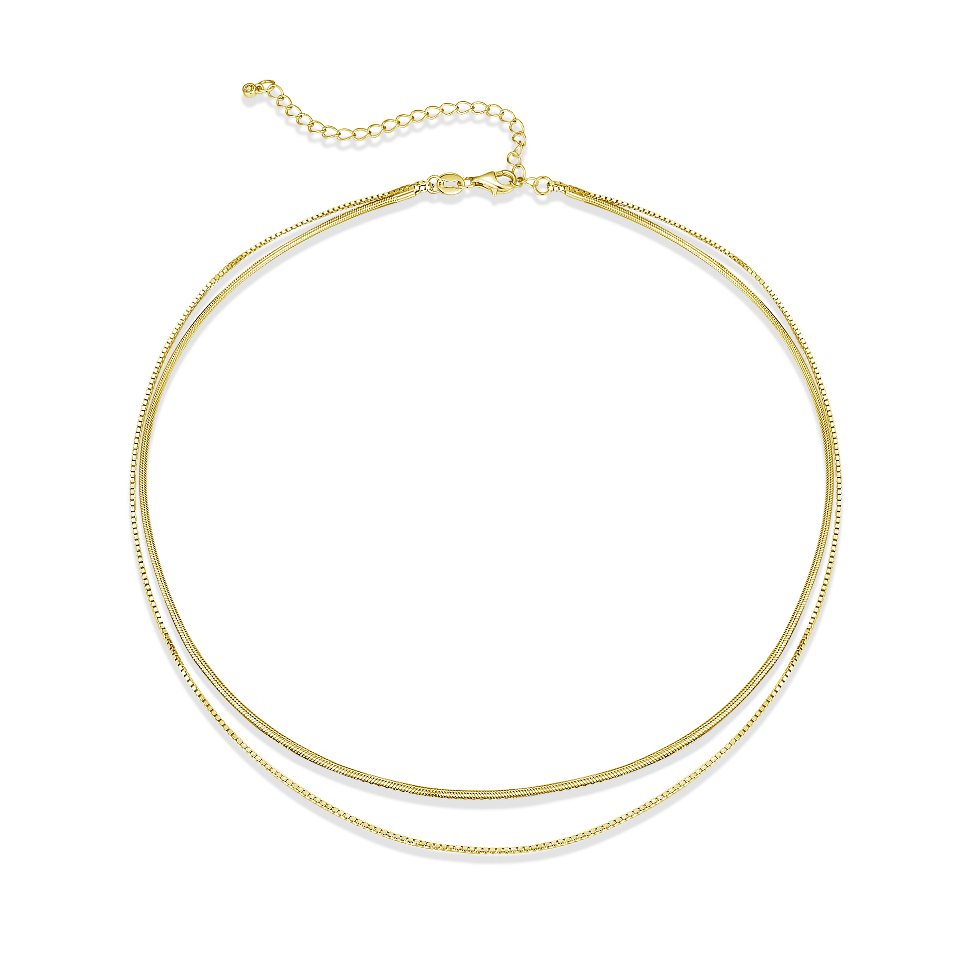 Nila Noor Nova Double Mix Necklace Necklaces