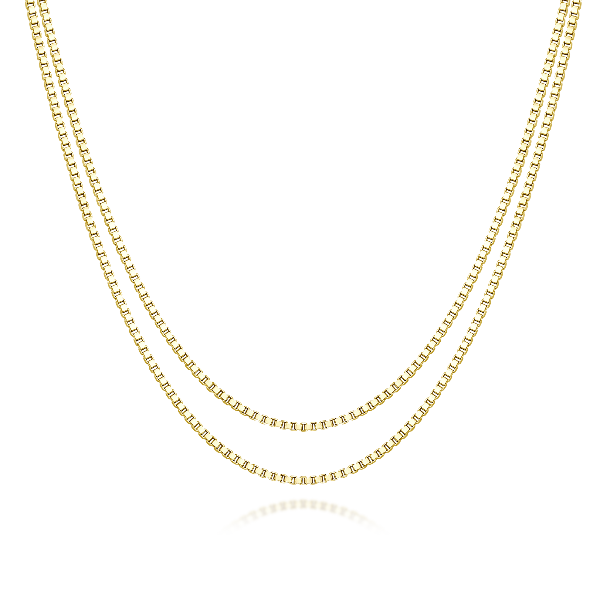 Nila Noor Nova Double Necklace Necklaces