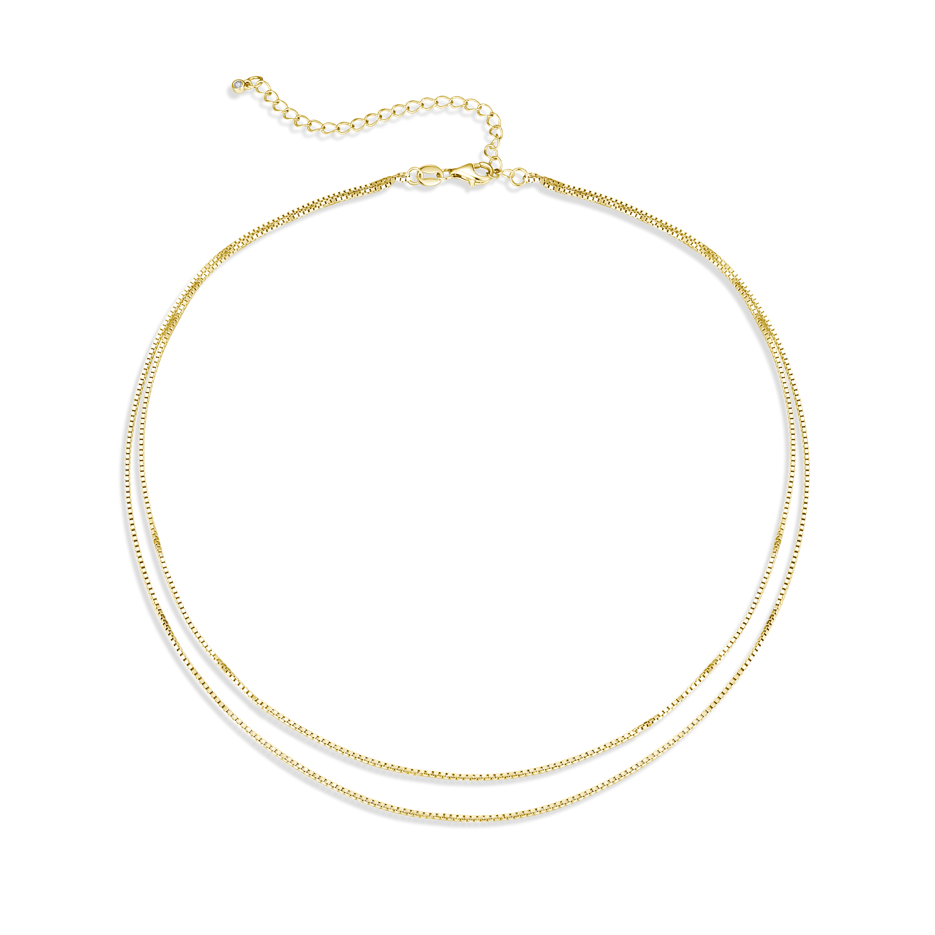 Nila Noor Nova Double Necklace Necklaces