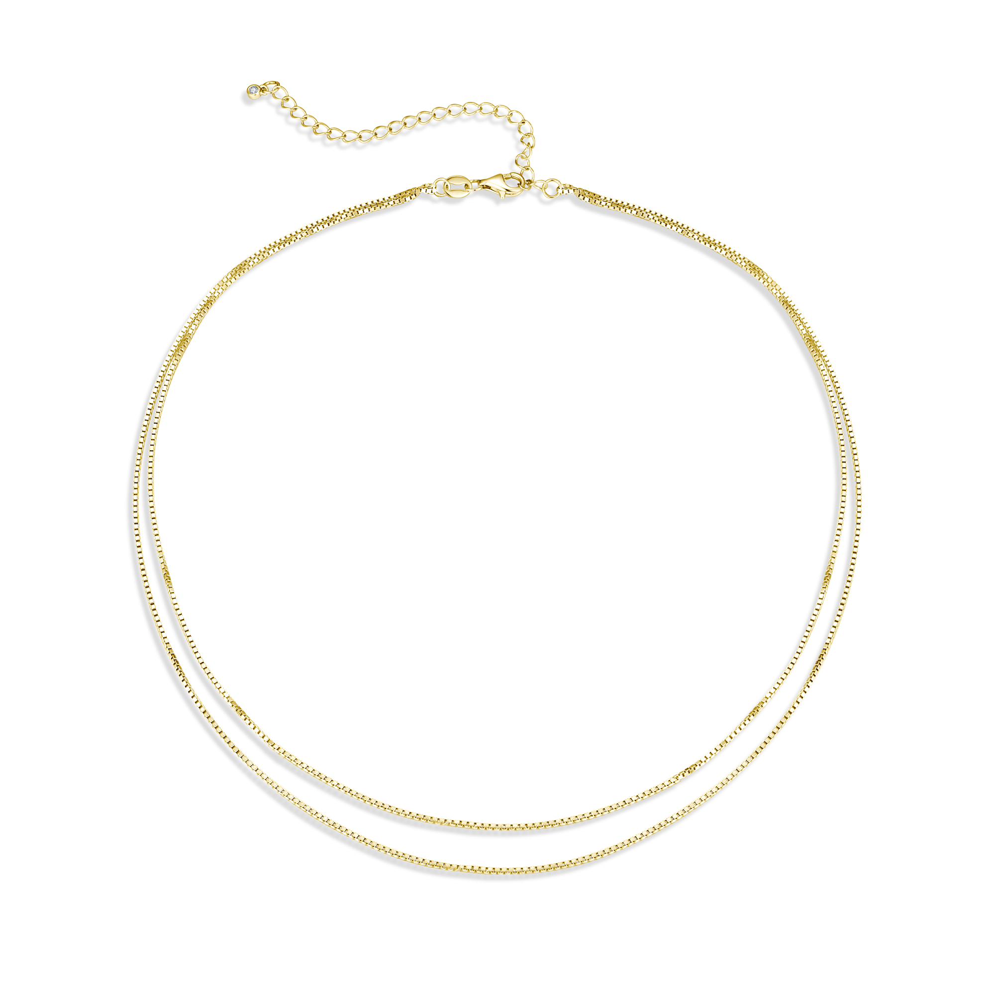 Nila Noor Nova Double Necklace Necklaces