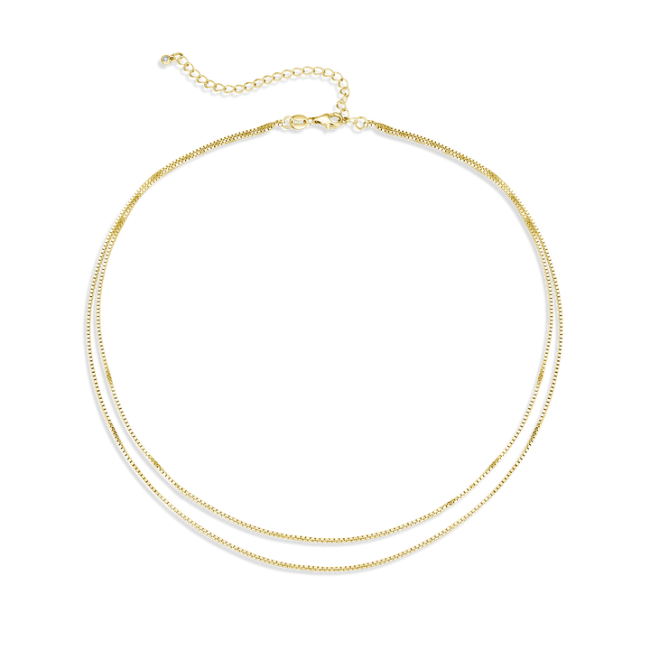 Nila Noor Nova Double Necklace Necklaces