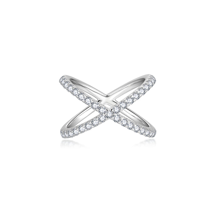 Nila Noor Ophelia Cross Ring Rings