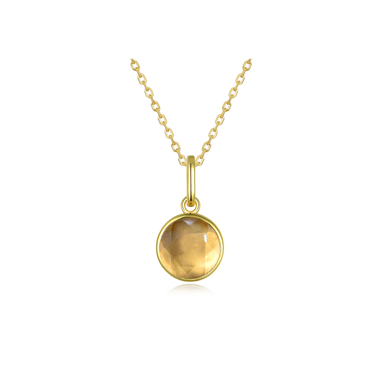 Selene - Moonstone Bezel  Charm