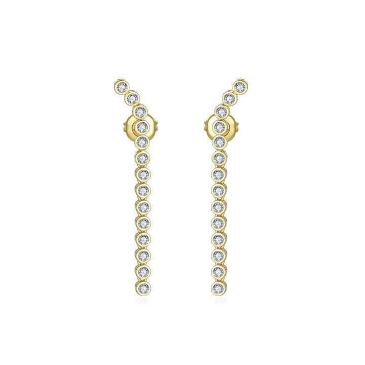 Nila Noor Sofie Drop Earrings Earrings Gold