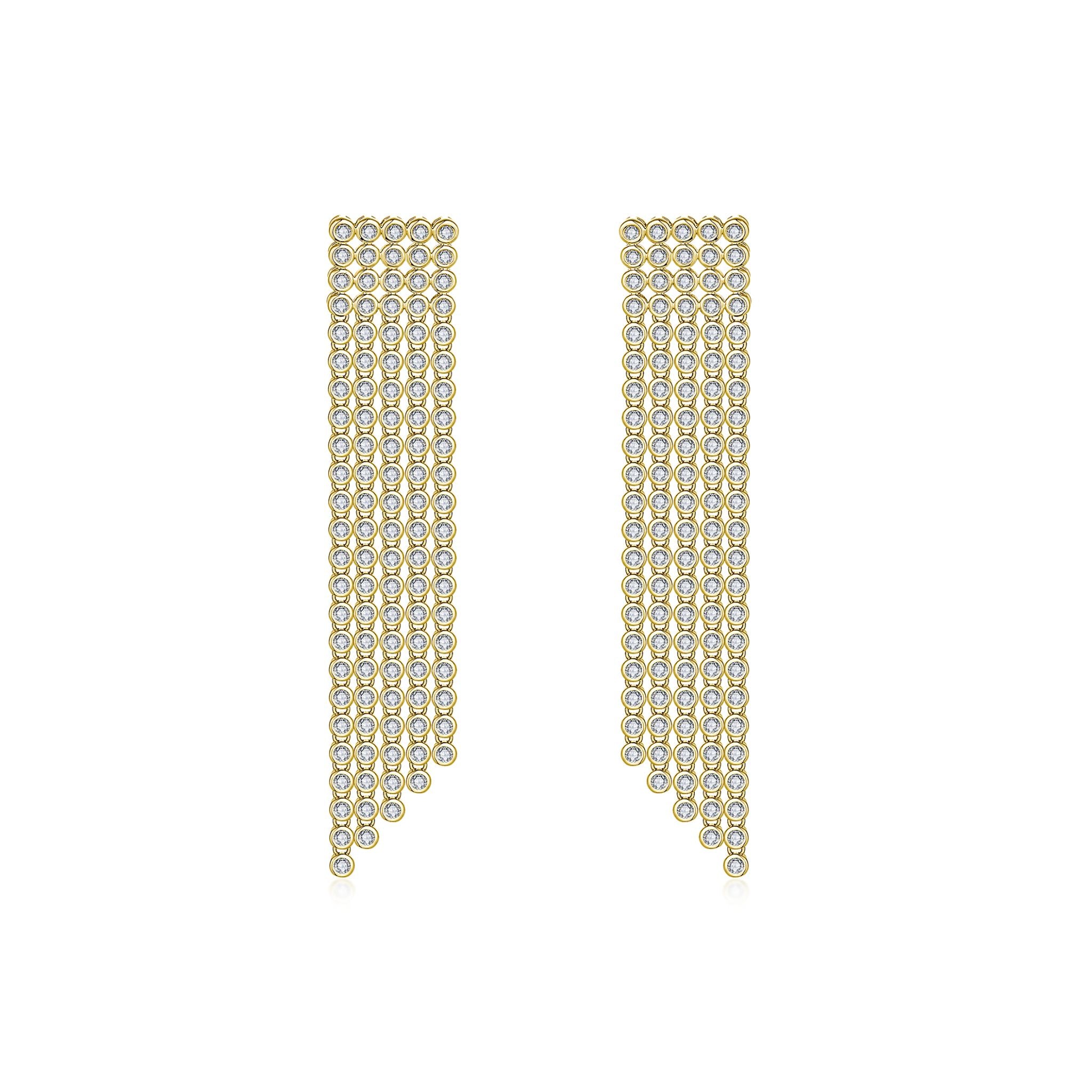 Nila Noor Sofie Extravagant Drop Earrings Earrings