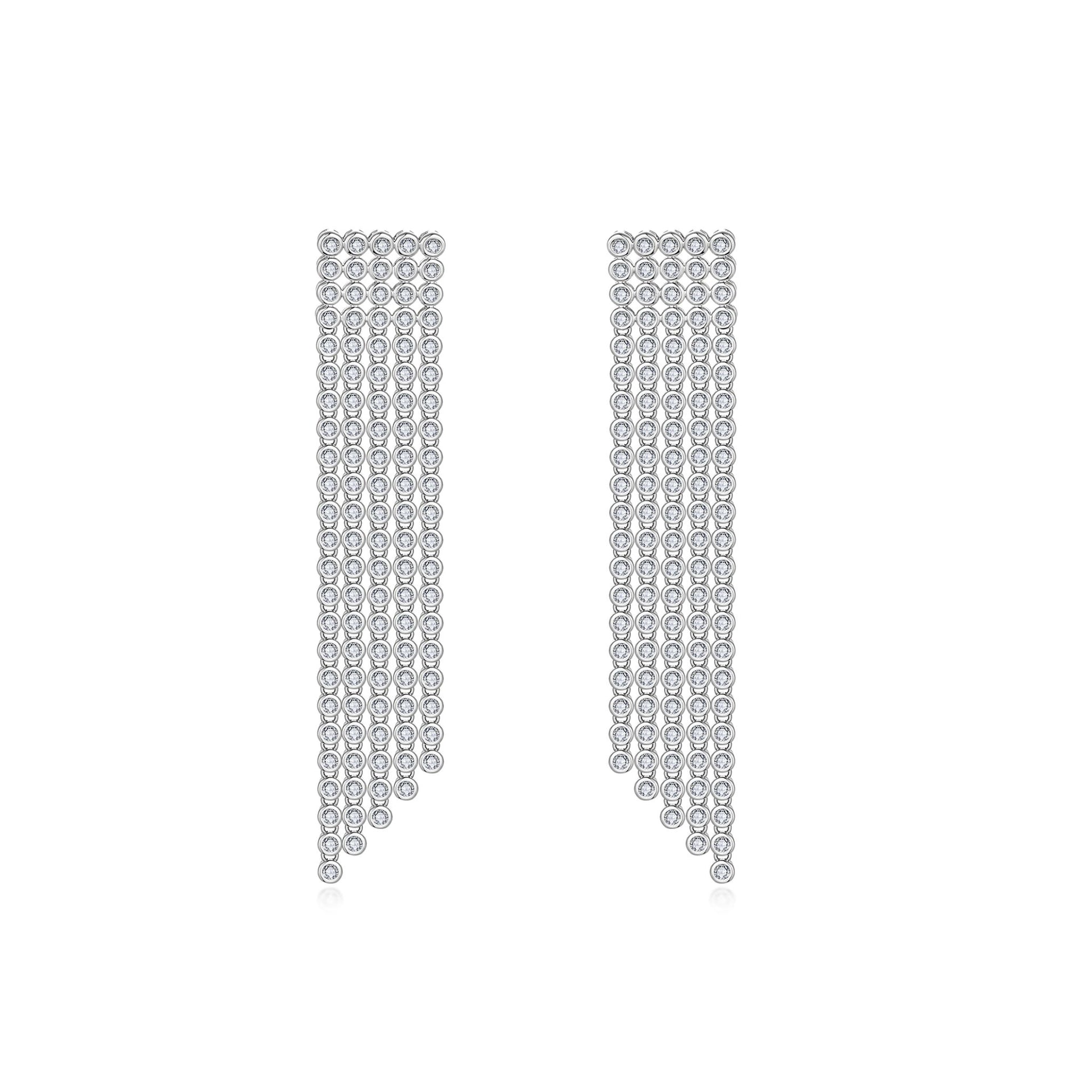 Nila Noor Sofie Extravagant Drop Earrings Earrings