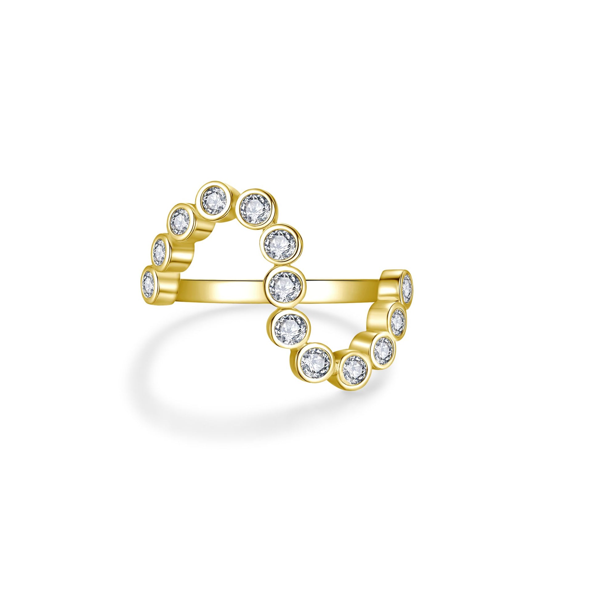 Nila Noor Sofie Luxurious Ring Rings