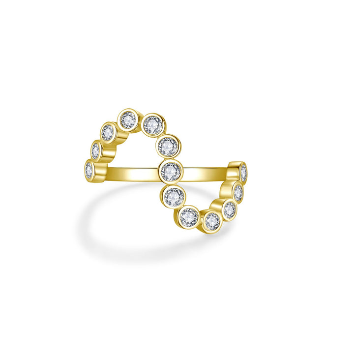 Nila Noor Sofie Luxurious Ring Rings
