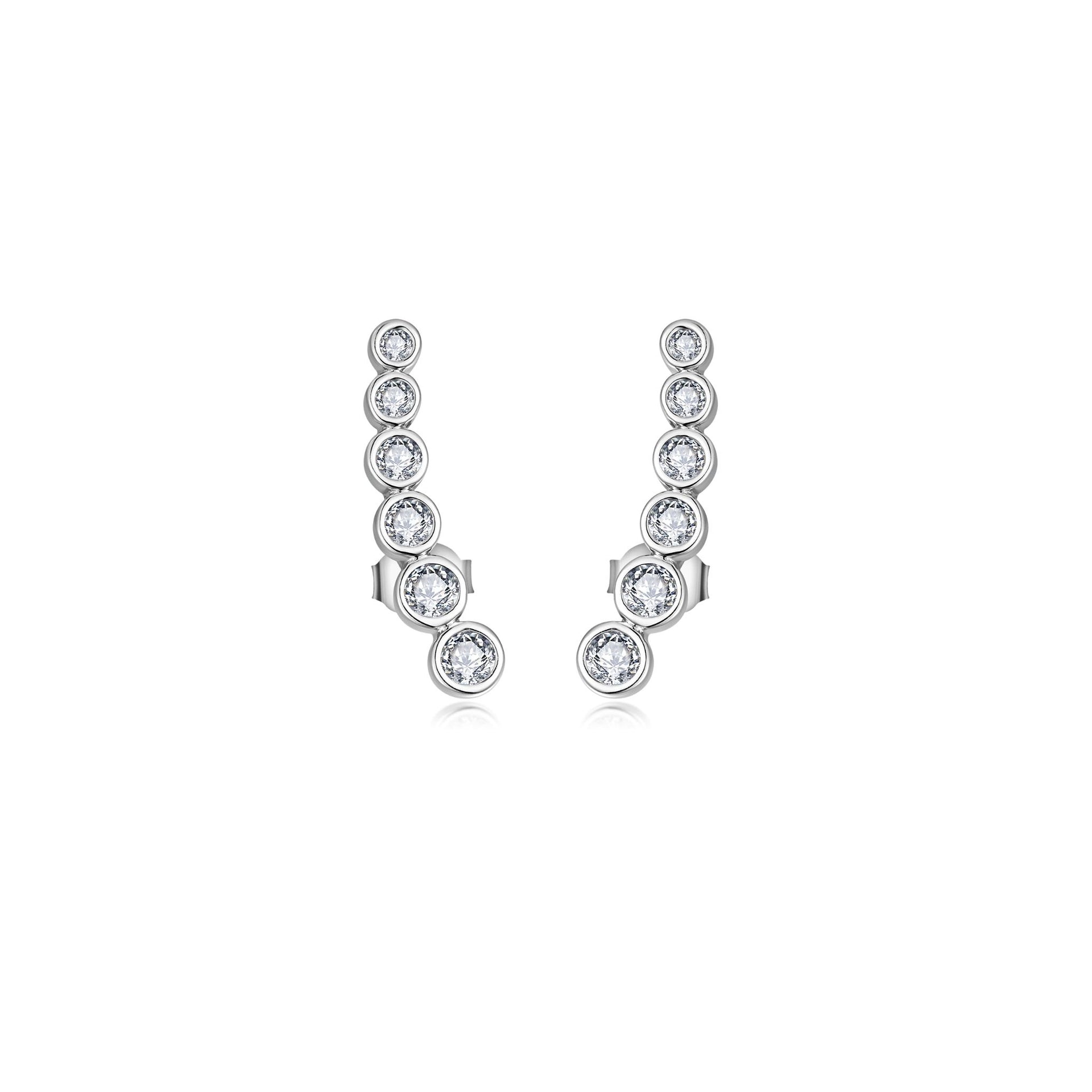 Sofie - Stud Earrings Silver